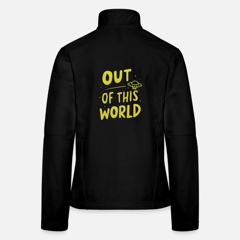 Hors de ce monde Veste en tissu softshell Femme