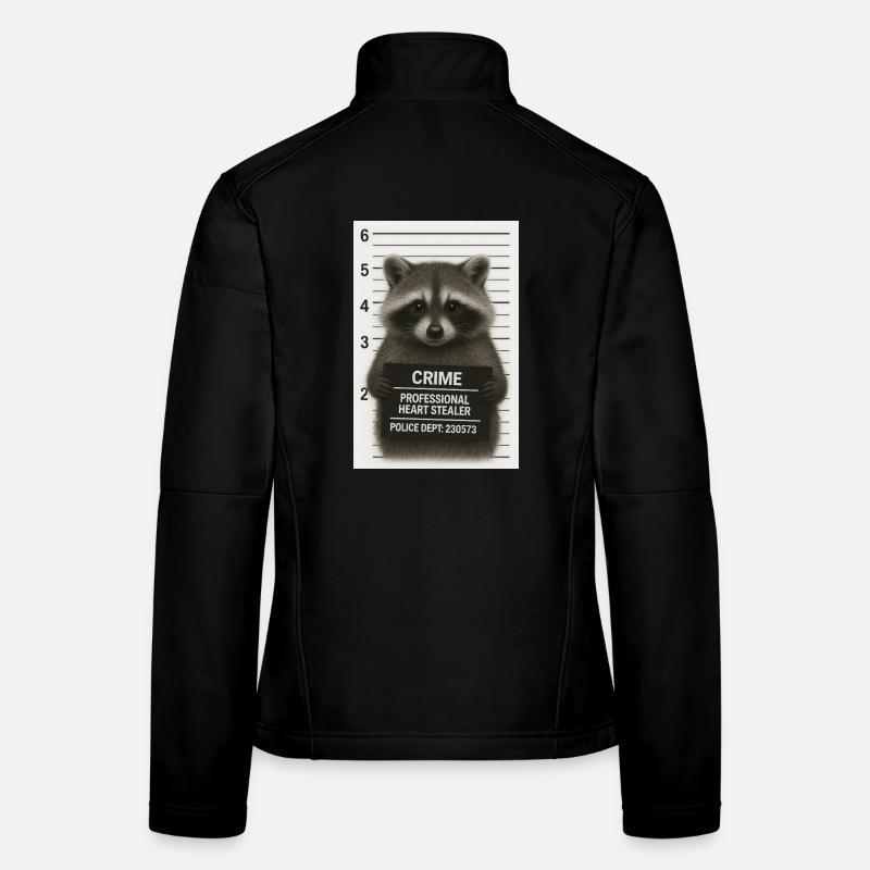 Waschbär – Herzklau mit System Frauen Softshelljacke