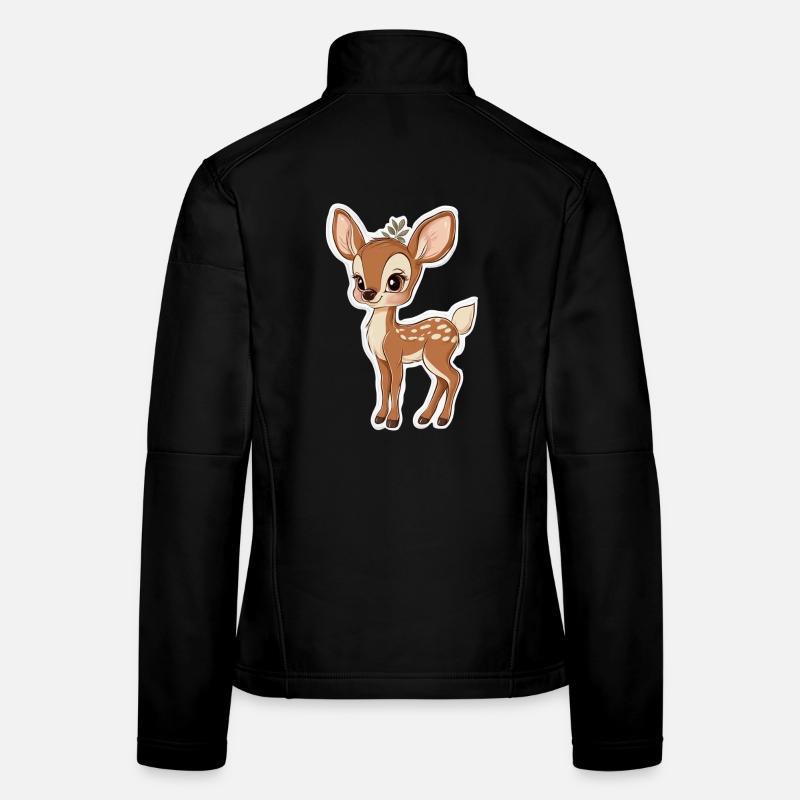 roe deer Women's Softshell Jacket