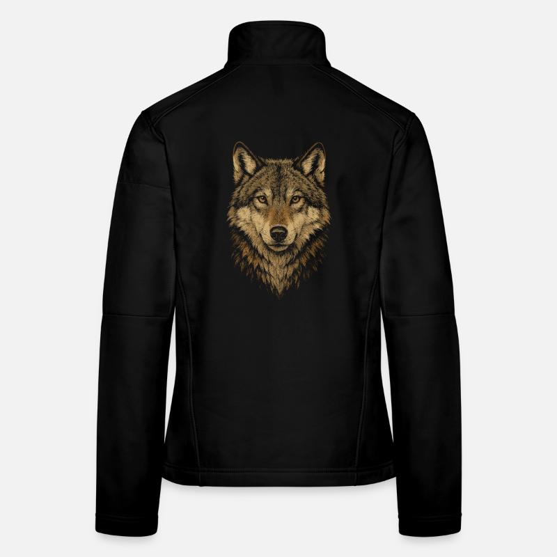 Wolf's Design Women's Softshell Jacket