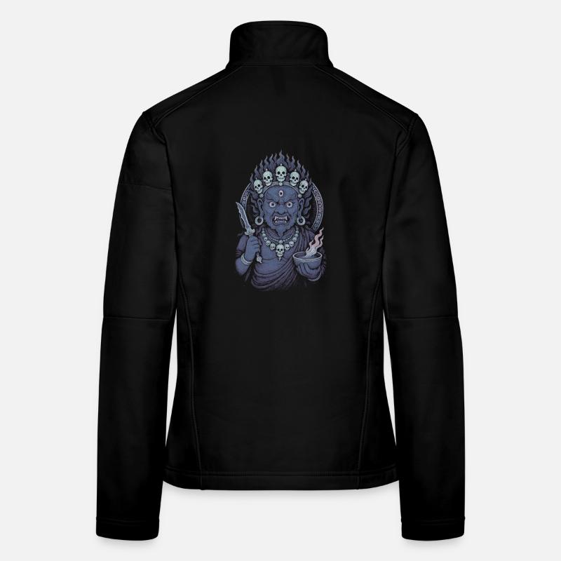 Sri Mahakala - Frauen Softshelljacke - Schwarz