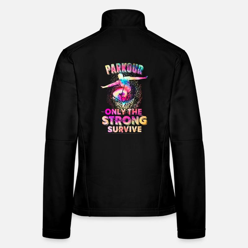 Parkour Only The Strong Survive Women's Softshell Jacket