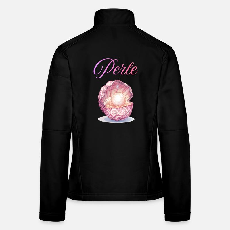 Pearl in the Rose Shell Women's Softshell Jacket
