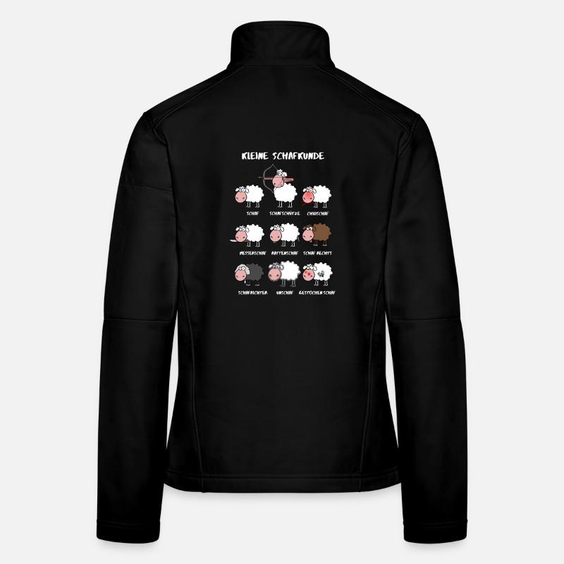 A little sheep knowledge Women's Softshell Jacket