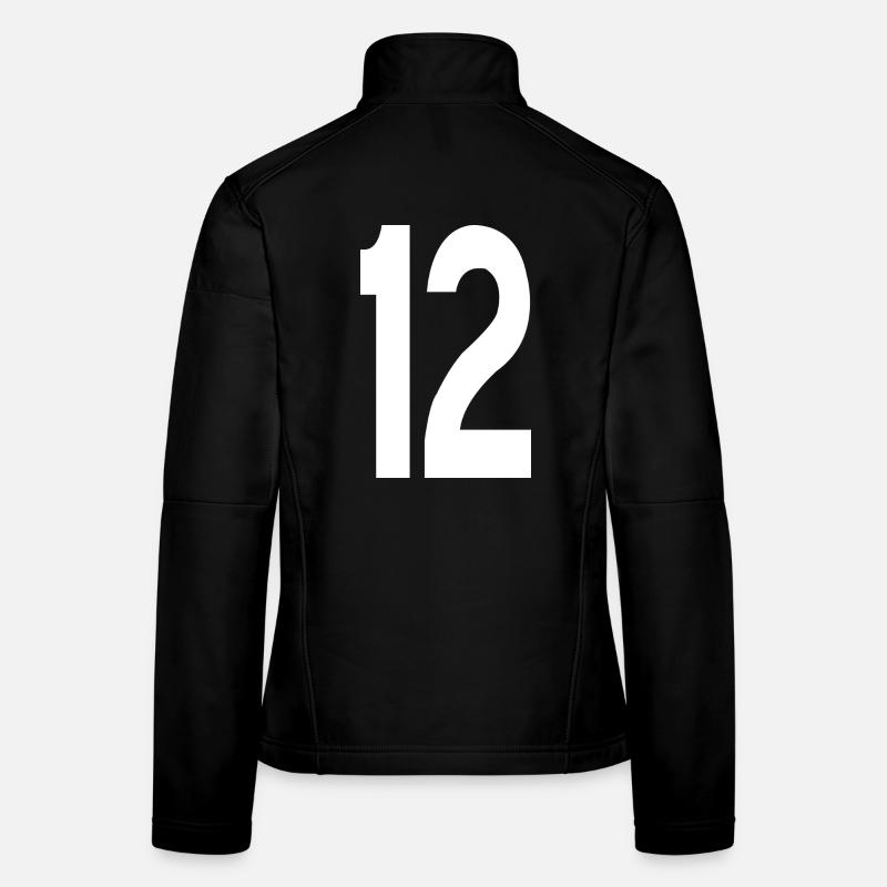 12 Douze Veste en tissu softshell Femme