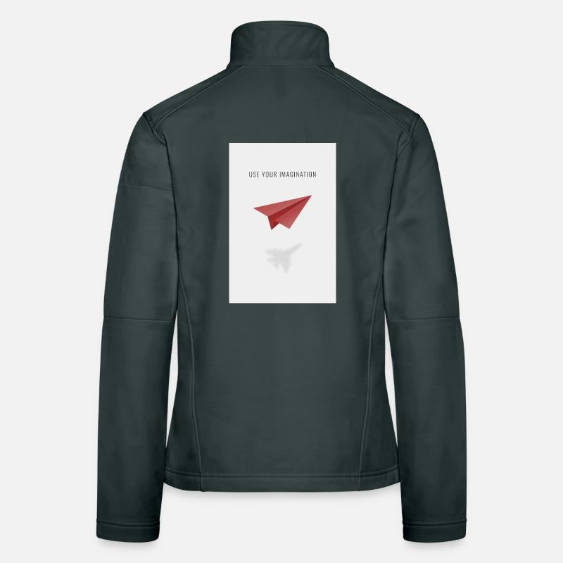 Utilisez votre imagination Veste en tissu softshell Femme