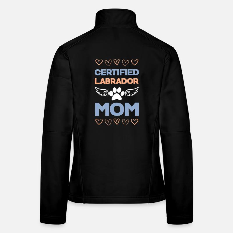 Certified Labrador Mom Women's Softshell Jacket