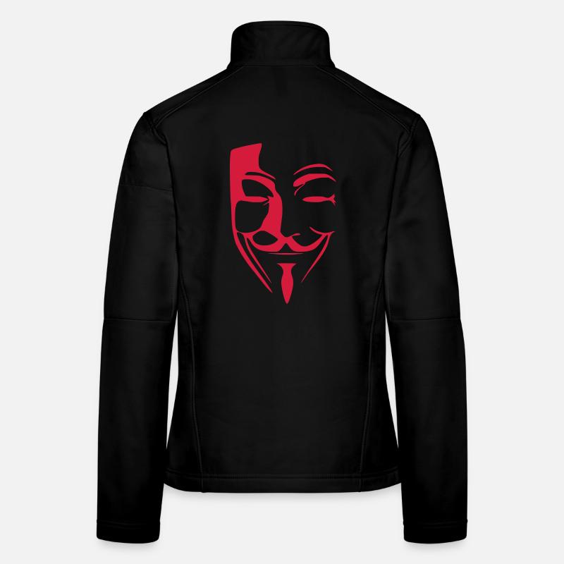 Anonymous Frauen Softshelljacke