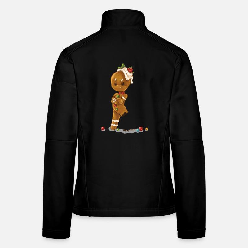 Lebkuchenmann ohne Bein Frauen Softshelljacke