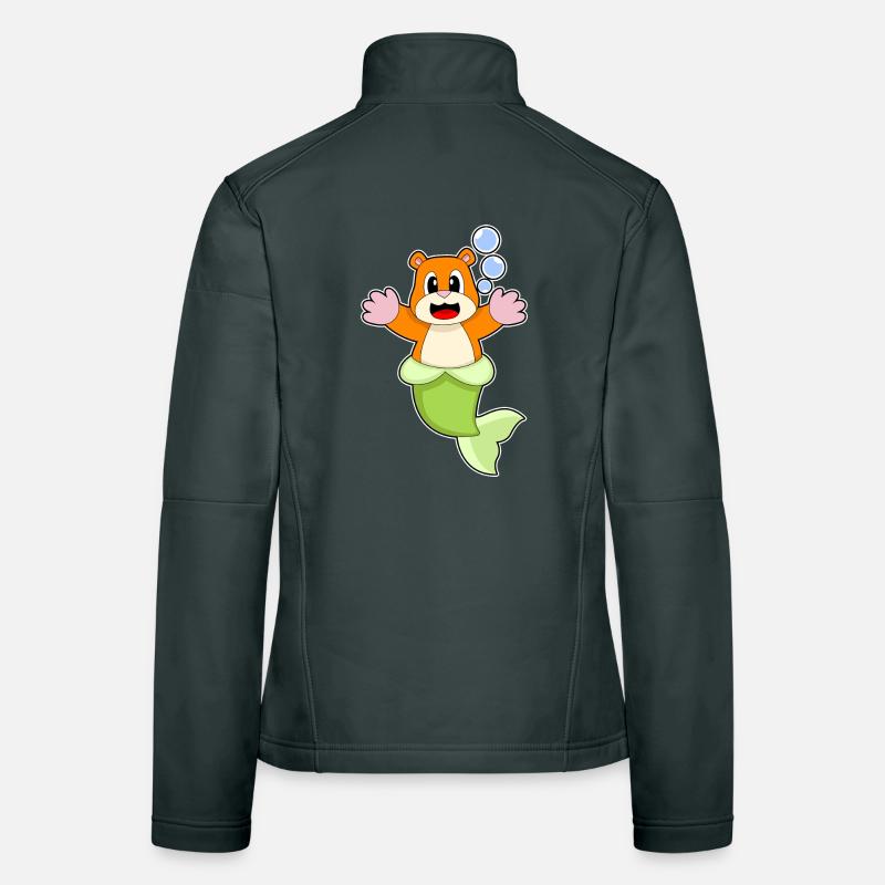Hamster Sirène Veste en tissu softshell Femme