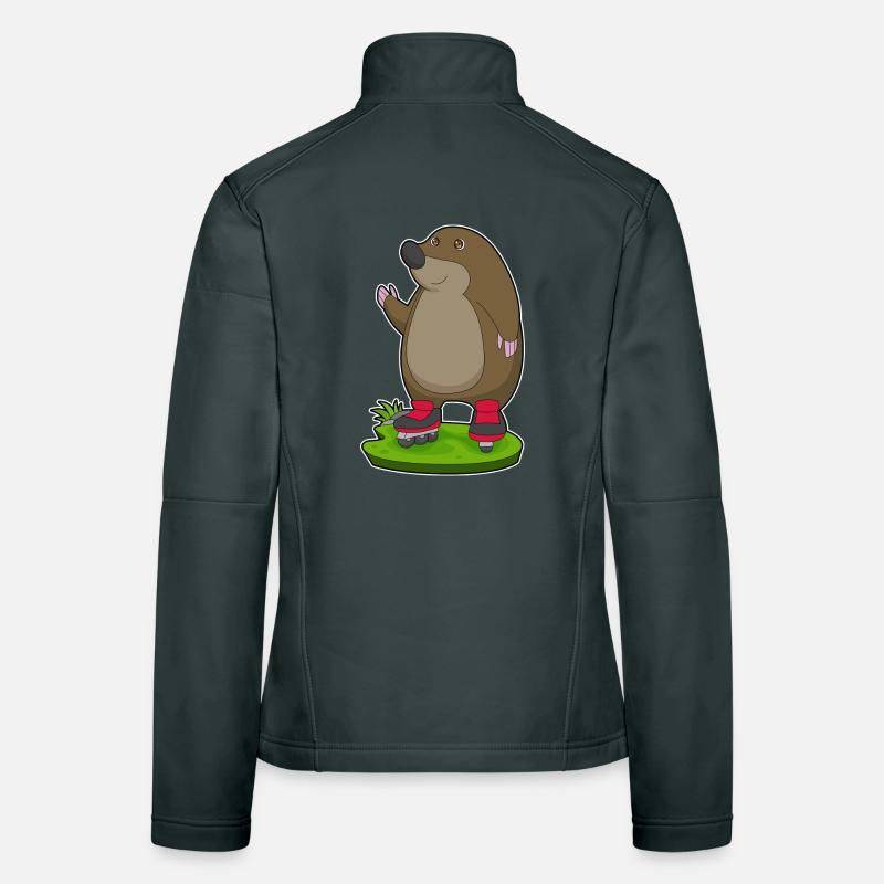 Maulwurf Inline skating Inline skates Frauen Softshelljacke