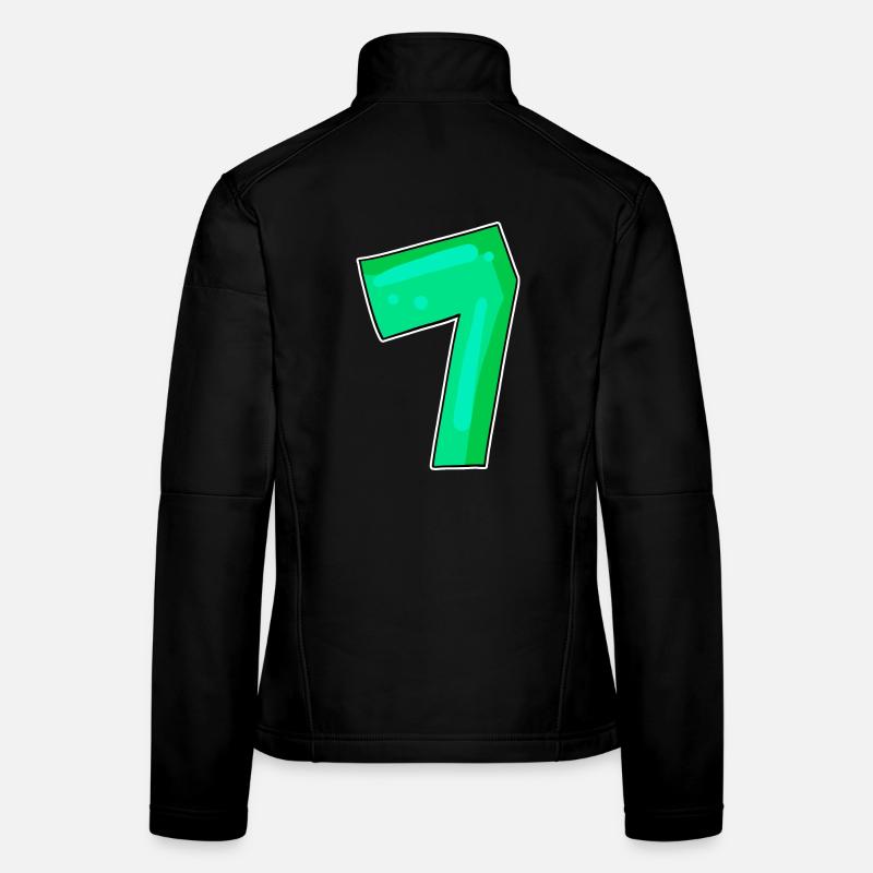 Number 7 Number Seven Women's Softshell Jacket