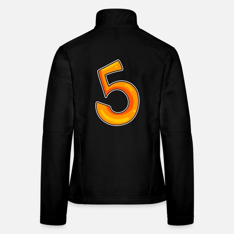 Number 5 Number Women's Softshell Jacket