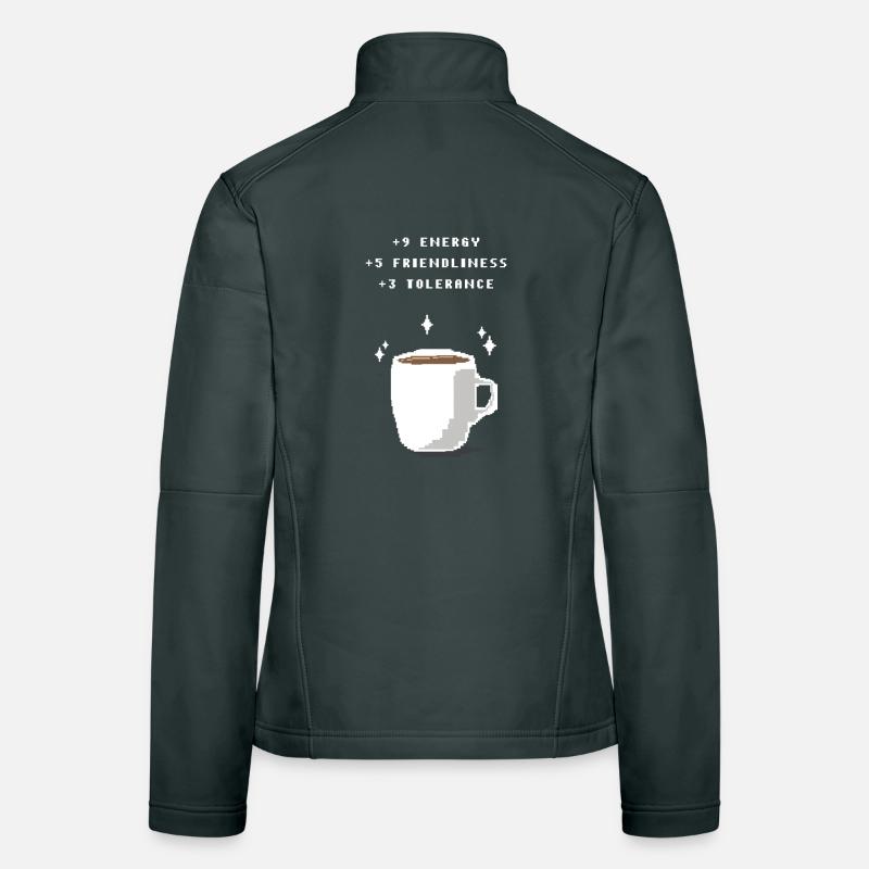 Coffee boost Women's Softshell Jacket