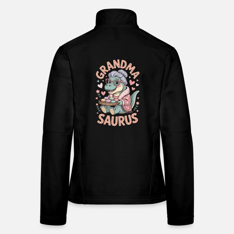 grand-mère saurus grand-mère Veste en tissu softshell Femme