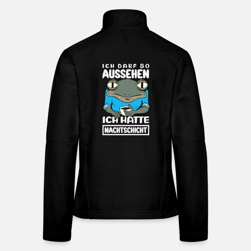 Night shift I'm allowed to look like this Women's Softshell Jacket