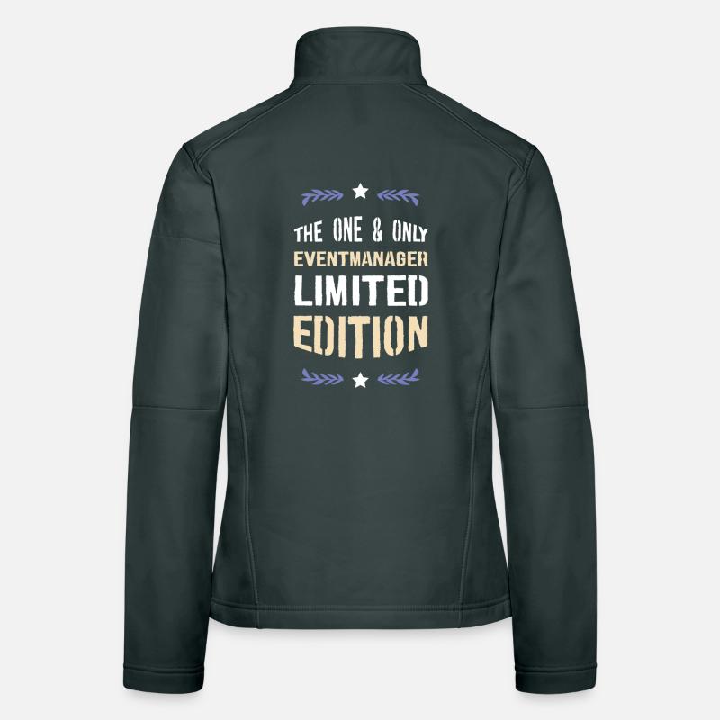 Limitierte Edition Eventmanager Frauen Softshelljacke