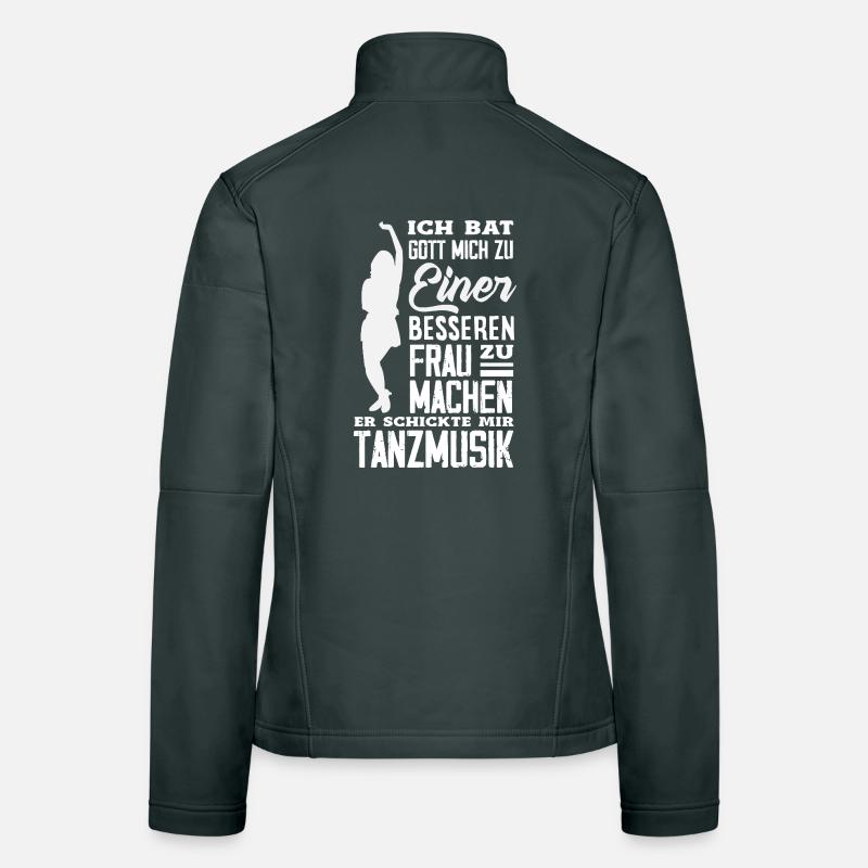 Danser Veste en tissu softshell Femme