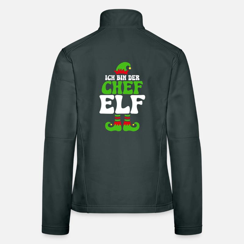Ich bin der Chef Elf Women's Softshell Jacket