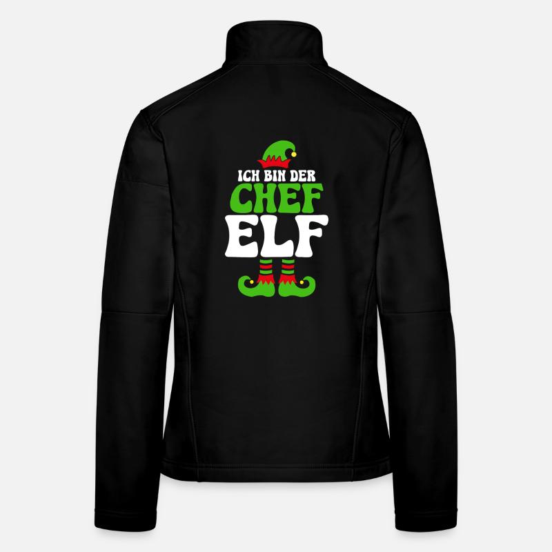 Ich bin der Chef Elf Frauen Softshelljacke