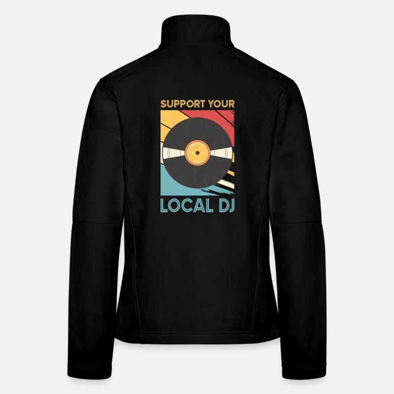 DJ Outfit Geschenke Frauen Softshelljacke