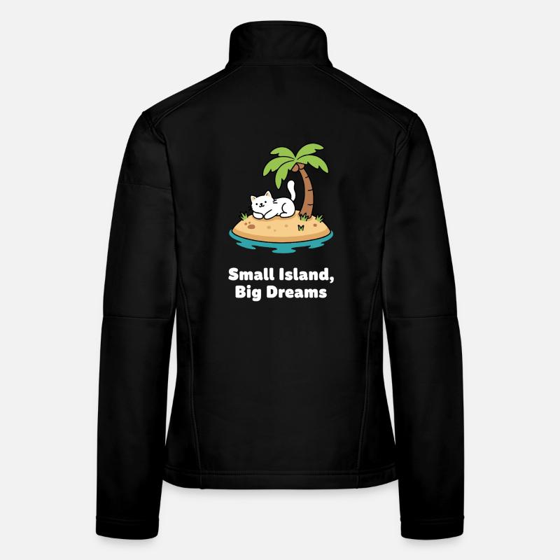 Katzentraum Inselidyll Frauen Softshelljacke