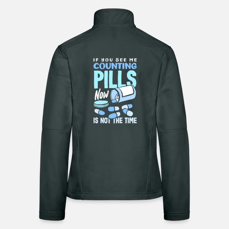 Pharmacien Technicien Pharmaceutique Veste en tissu softshell Femme