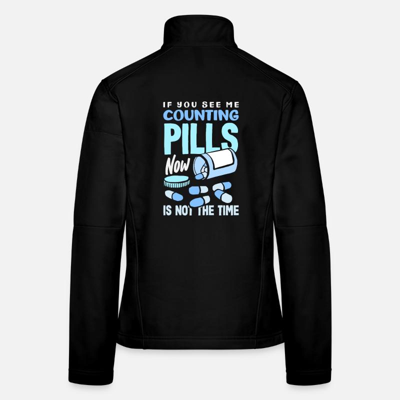 Pharmacien Technicien Pharmaceutique Veste en tissu softshell Femme