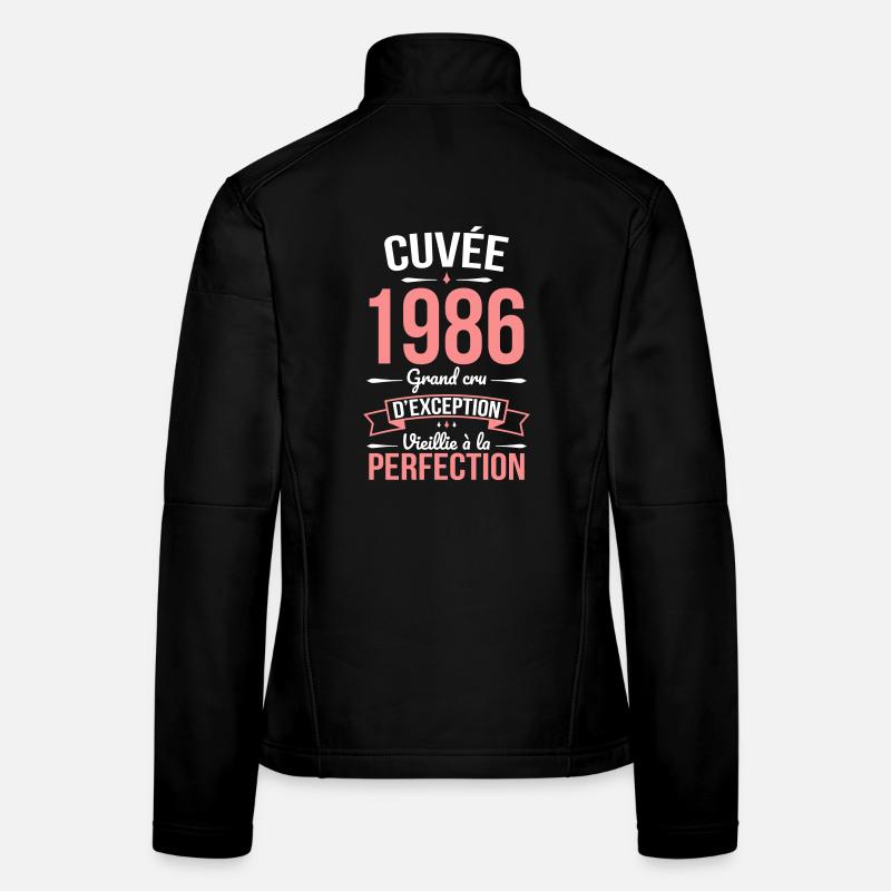 1986 – Perfekt gereift Frauen Softshelljacke