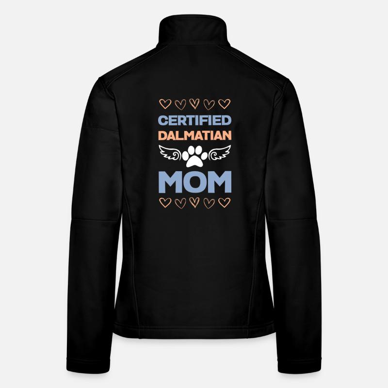 Zertifizierte Dalmatiner-Mama Frauen Softshelljacke