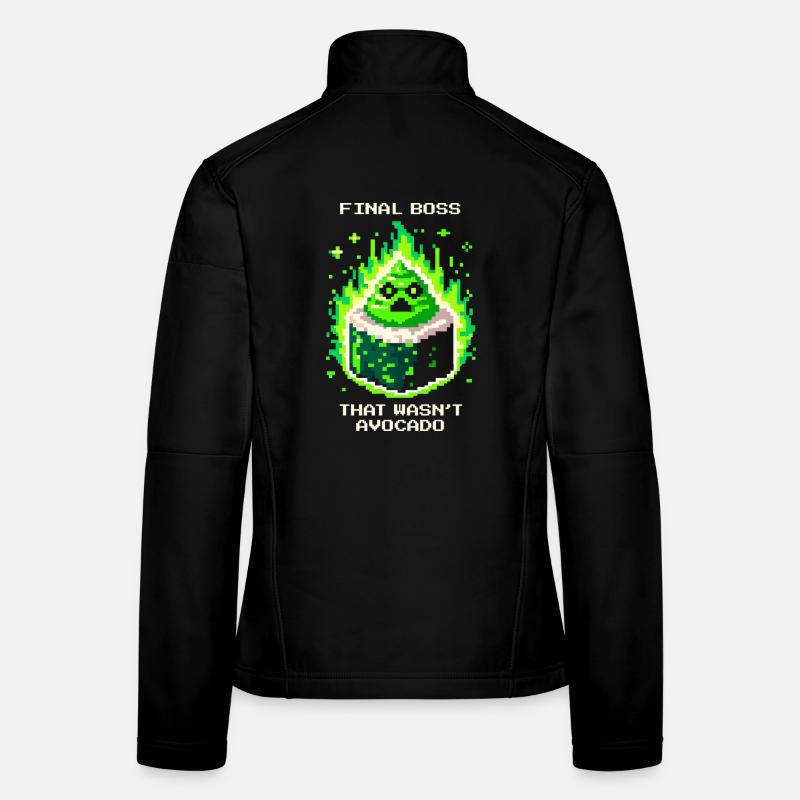 Endboss war kein Avocado | Wasabi Sushi Women's Softshell Jacket