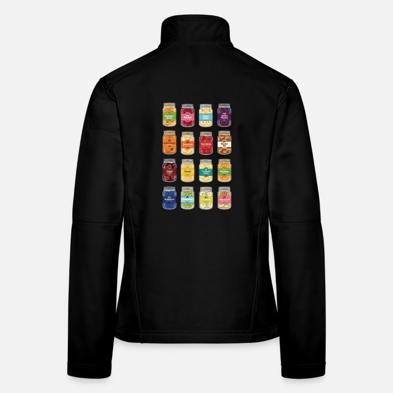 Fruit in a jar Women's Softshell Jacket
