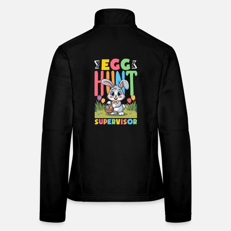 Happy Easter Sweet Easter Bunny Egg Hunt Easter Eggs Women's Softshell Jacket