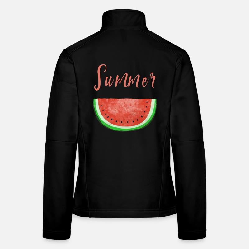 Summertime Melon d'eau - Melon - été Veste en tissu softshell Femme