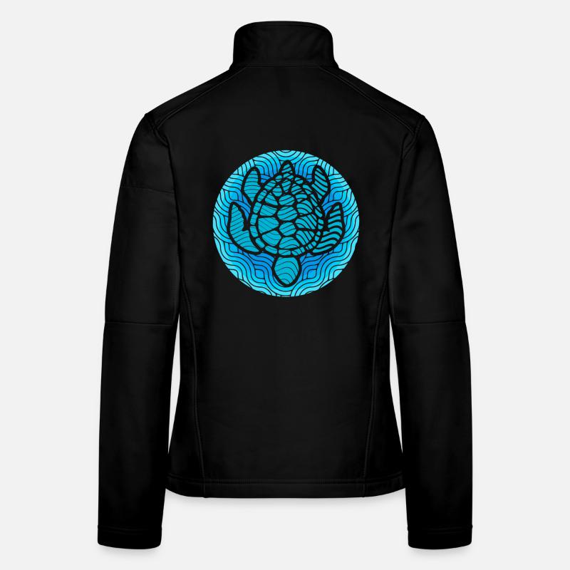 Schildkröte Frauen Softshelljacke