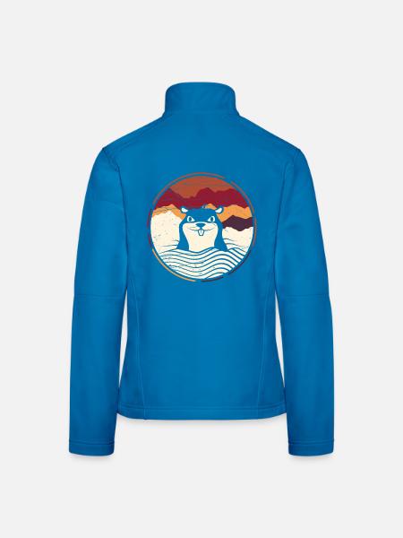 Maulwurf - Frauen Softshelljacke - Schwarz