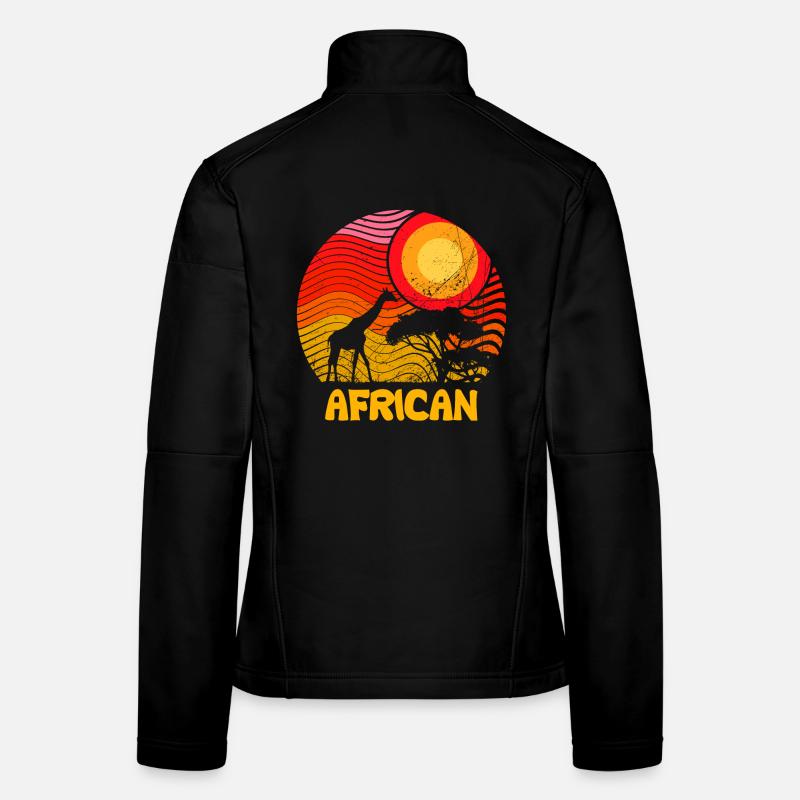 AFRICAN Frauen Softshelljacke