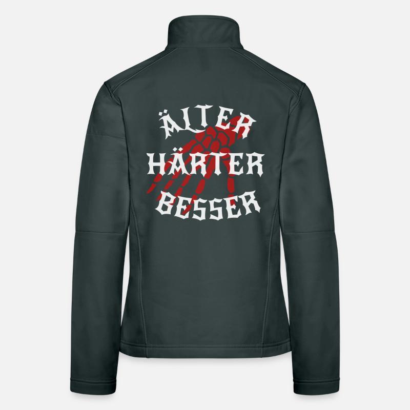 Älter, Härter, Besser Frauen Softshelljacke