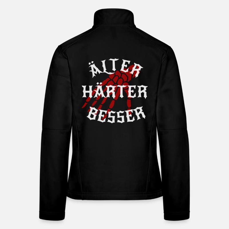 Älter, Härter, Besser Frauen Softshelljacke