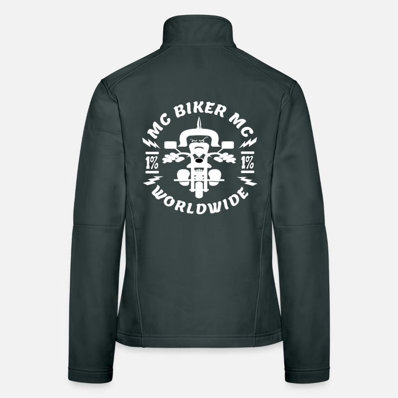 Motorcyclists, bikers Women's Softshell Jacket