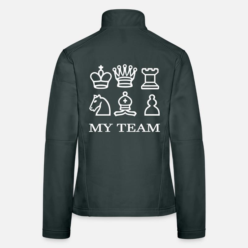 Schach Frauen Softshelljacke