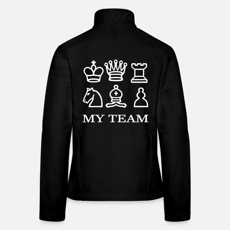 Schach Frauen Softshelljacke