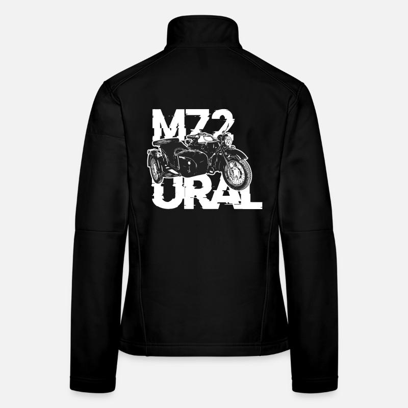 Ural M72 - Frauen Softshelljacke - Schwarz