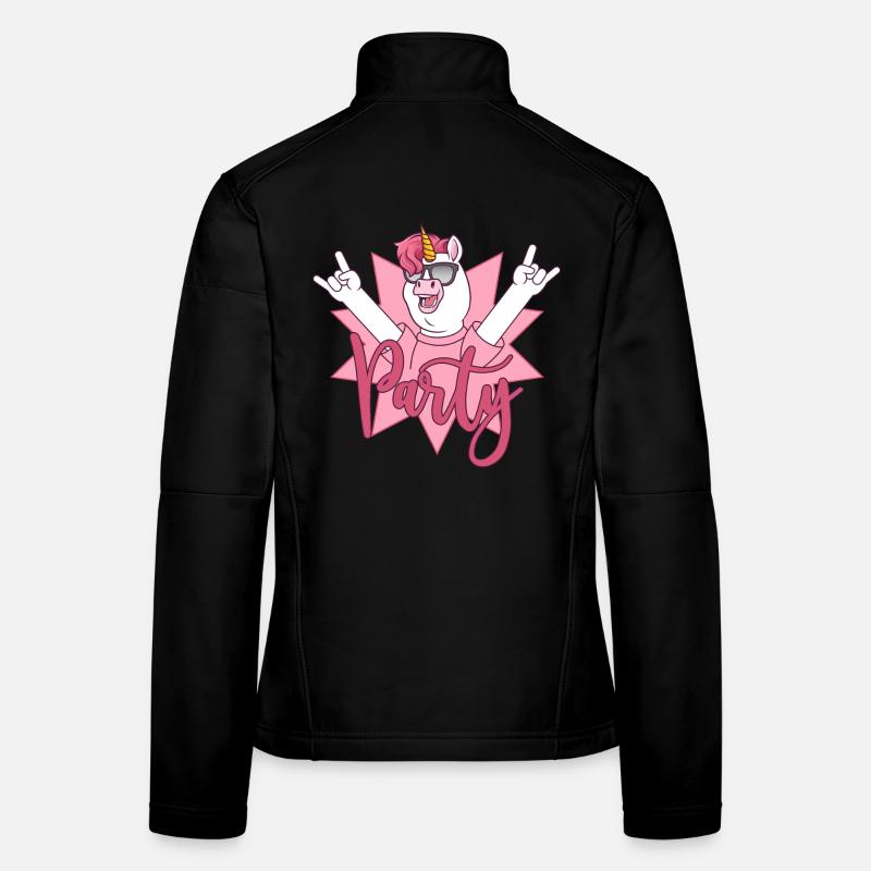 Party Unicorn Women's Softshell Jacket
