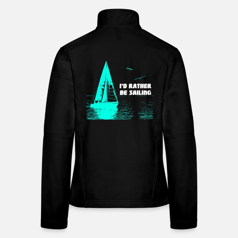 Je préfère naviguer Veste en tissu softshell Femme