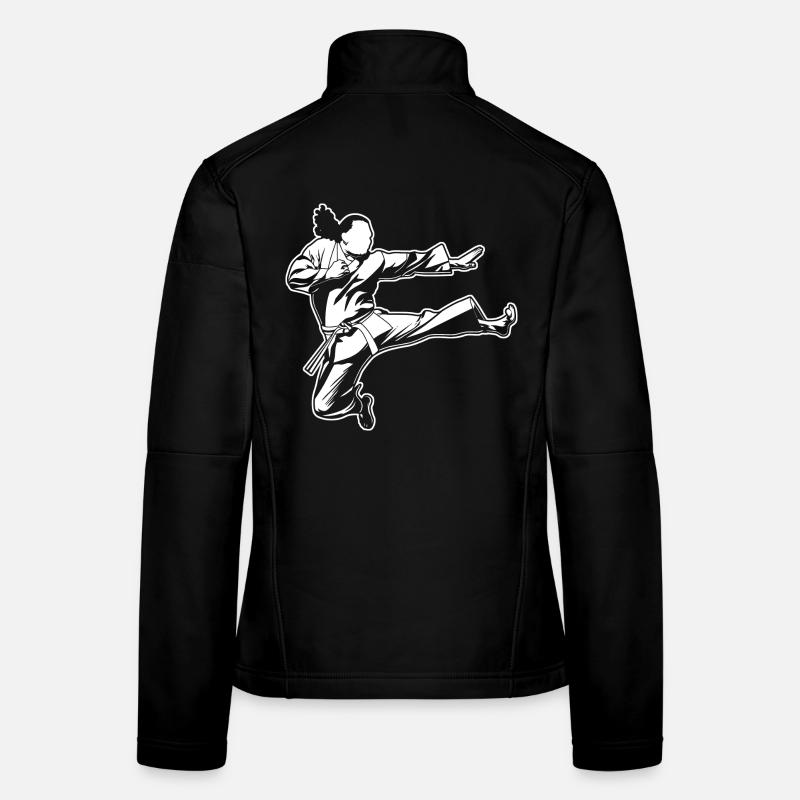 Karaté Veste en tissu softshell Femme
