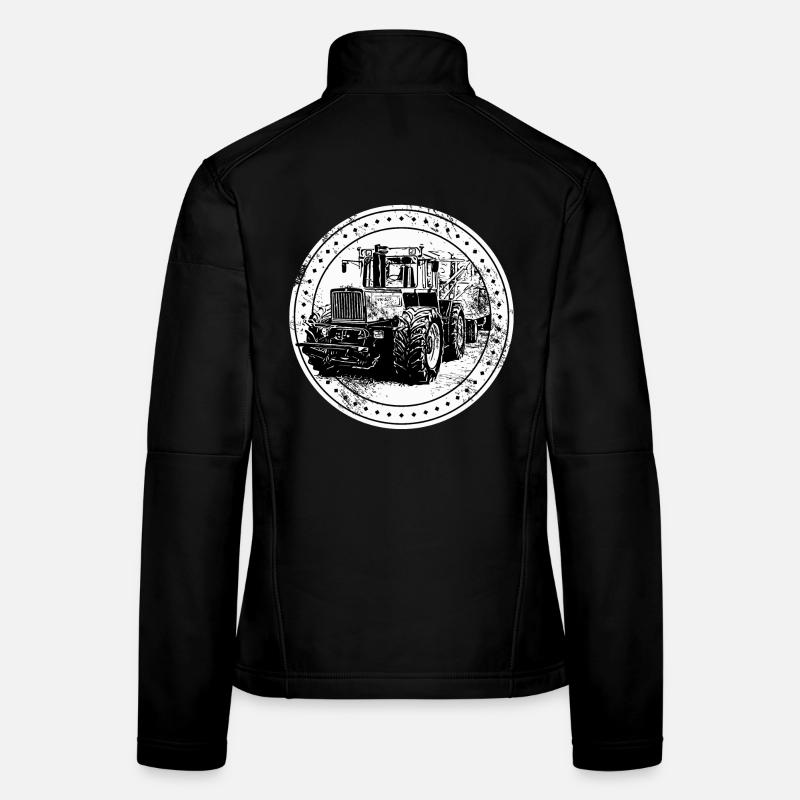 Traktor 1300 TRAC - Frauen Softshelljacke - Schwarz
