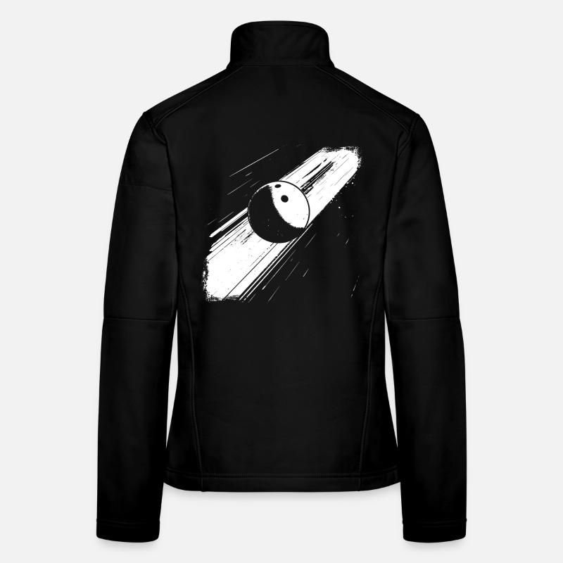 Bowling ball Women's Softshell Jacket