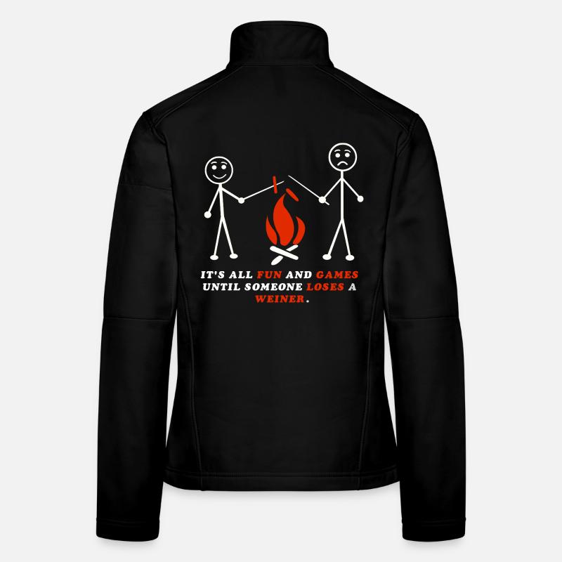 Funny Camping – It’s All Fun Until Someone Loses Women's Softshell Jacket
