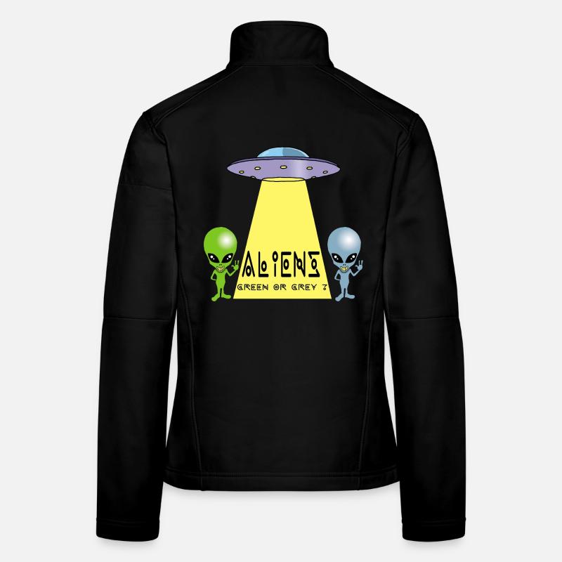 Green or grey alien? Women's Softshell Jacket